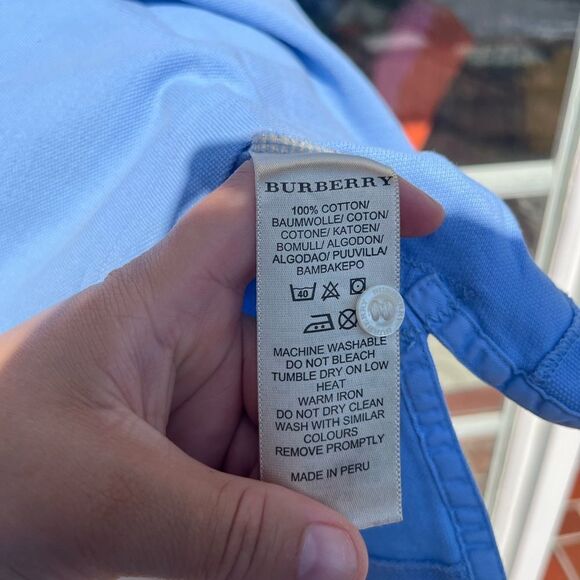 Burberry Brit Distressed Polo Shirt - Picture 3 of 7